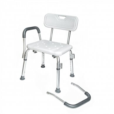 SHOWER CHAIR WITH REMOVABLE ARMRESTS 1
